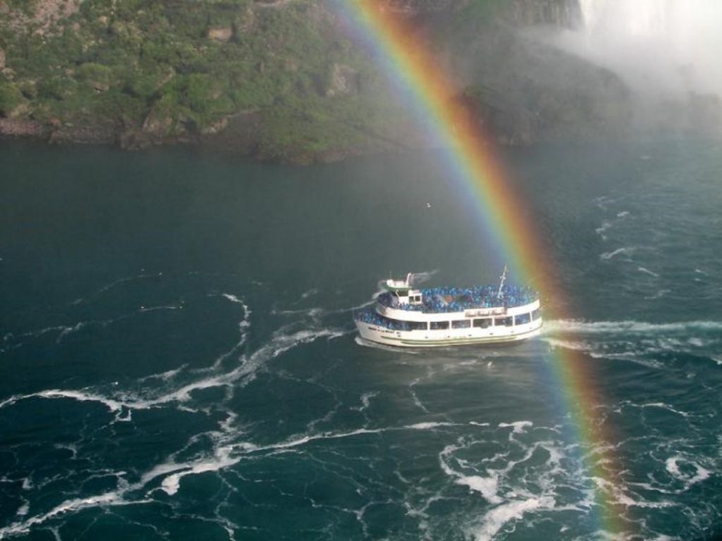 Maid of the Mist will be offering free rides on Oct. 25, 26, out of the Niagara Falls (N.Y.) State Park landing