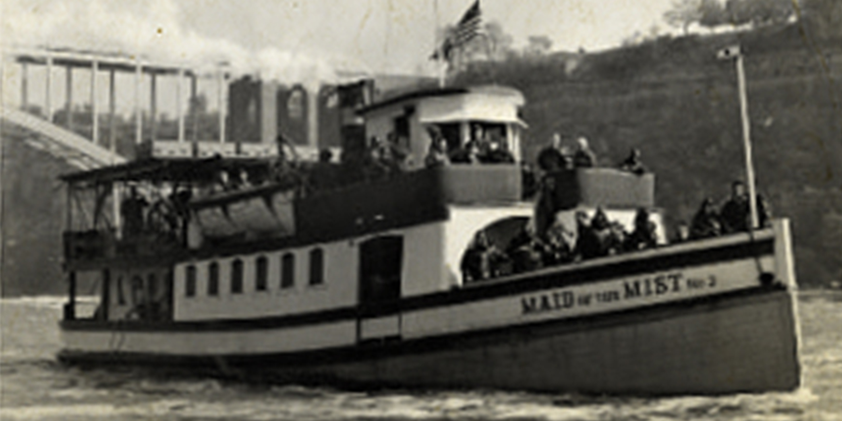 Weinleseboot Maid of the Mist